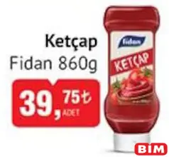 FİDAN KETÇAP 860 G